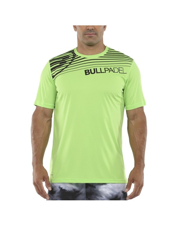Bullpadel Choco 2021 Camiseta Verde |BULLPADEL |Roupa de remo BULLPADEL