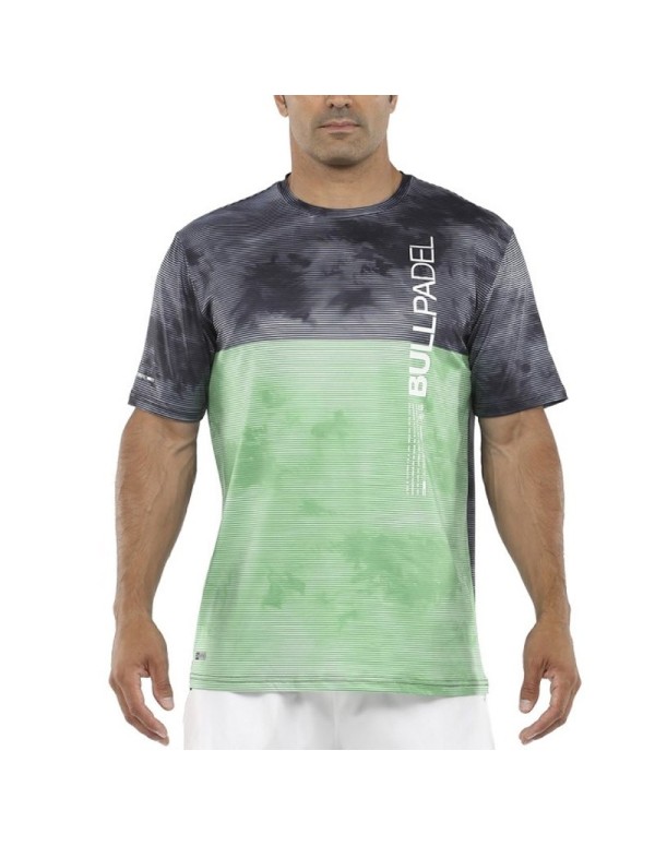 Bullpadel Mitu 2021 T-shirt vert |BULLPADEL |Vêtements de pade BULLPADEL