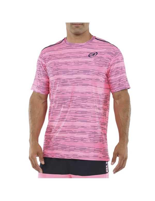 Bullpadel Metane 2021 Camisa Rosa |BULLPADEL |Roupa de remo BULLPADEL