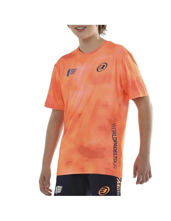 Camiseta Bullpadel Vaupes Jr 2021 Naranja |BULLPADEL |Ropa pádel BULLPADEL