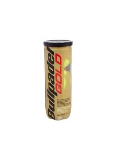 Bote 3 Bolas Bullpadel Gold |BULLPADEL |Bolas de padel