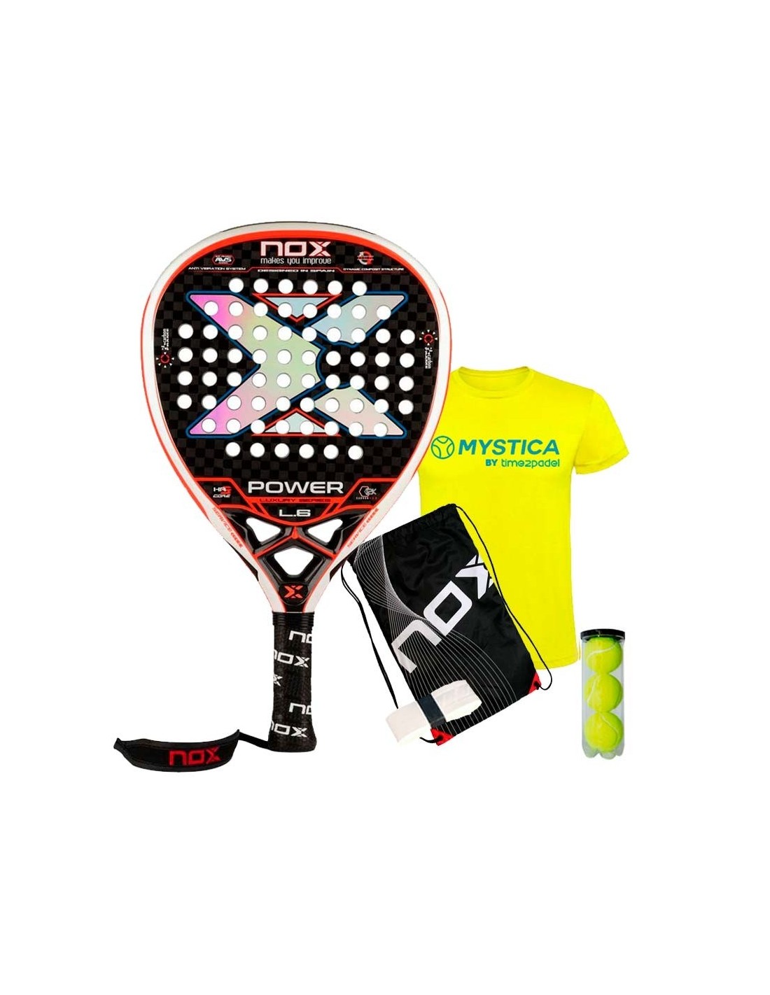 Arte Universidad Adelante Shovel Nox Luxury Power L6 2020 | NOX padel tennis | Time2Padel ✓