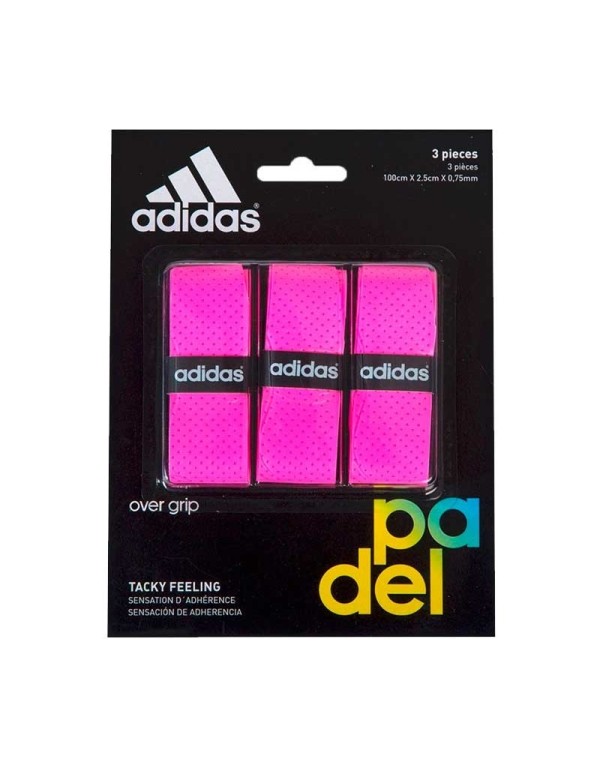 Blister Overgrips Adidas 3 Units Pink |ADIDAS |Overgrips