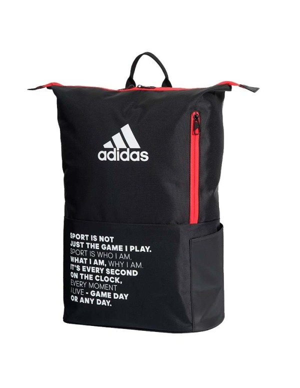 Adidas Multigame 2.0 Backpack Black / Red |ADIDAS |ADIDAS racket bags