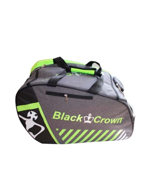 Bolsa raquete de padel Black Crown Work cinza-verde |BLACK CROWN |Raquetes de padel