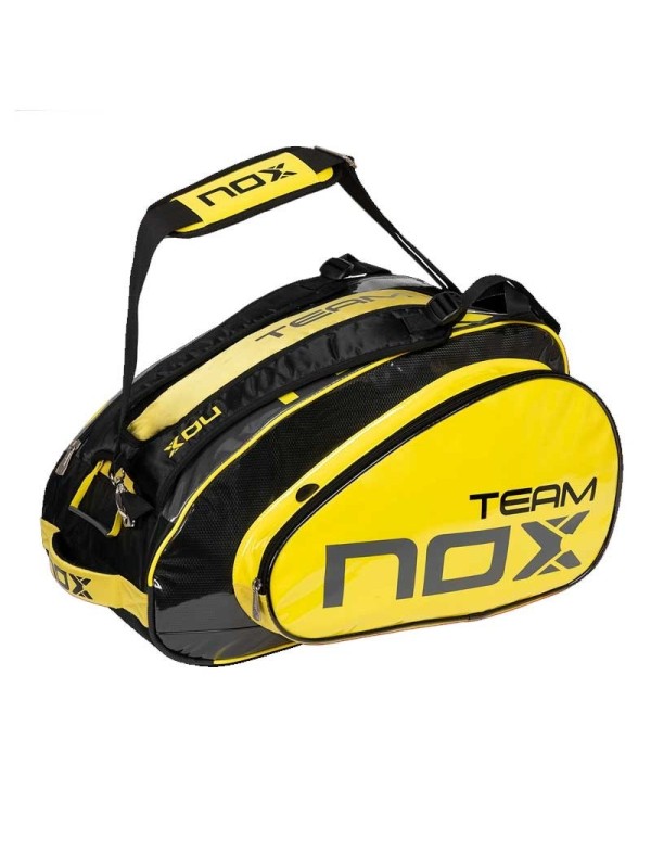 Bolsa Padel Amarela Nox Team |NOX |Bolsa raquete NOX