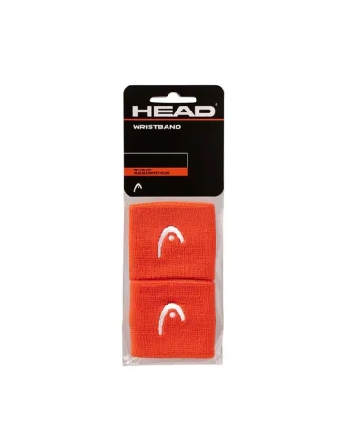 Muñequera Head Naranja |HEAD |Muñequeras