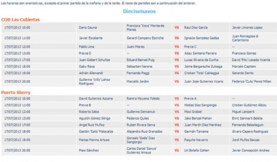 World Padel Tour Puerto de Santa Marí­a International Open 2013| Noticias y novedades del mundo del pádel
