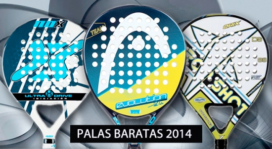 Palas de padel baratas de las colecciones 2014| Noticias y novedades del mundo del pádel