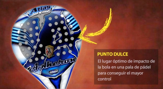 ¿Qué es el punto dulce en las palas de padel?| Noticias y novedades del mundo del pádel