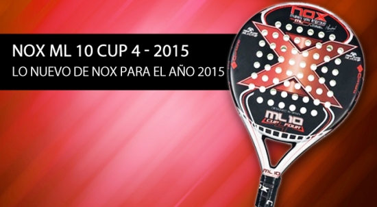 Análisis/Opinión pala padel Nox Cup 4 2015 | Time2Padel
