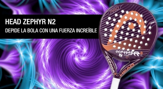 Análisis/Opinión pala pádel Head Zephyr 3.0 N2 2014 Time2Padel