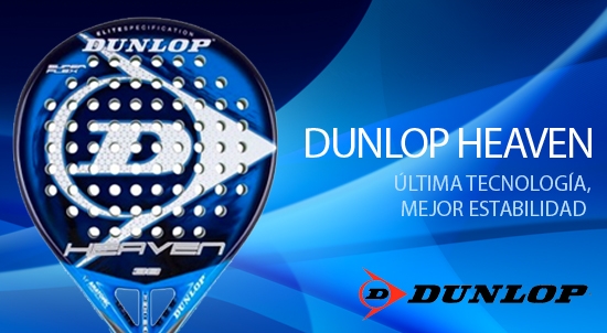 Análisis y opinión pala de padel Dunlop Heaven| Noticias y novedades del mundo del pádel