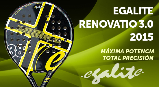 Análisis y Opinión de la pala de  padel Egalite Renovatio 3.0| Noticias y novedades del mundo del pádel