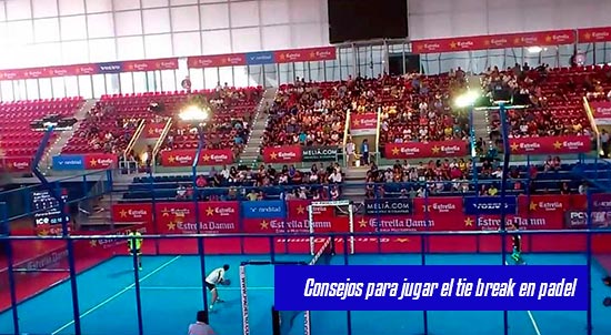 Cómo se juega el tie break en pádel? - Zona de Padel