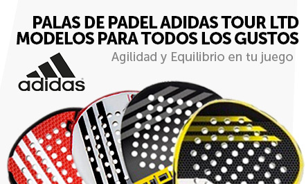 cómodo Concesión Cordero Palas de padel Adidas Tour LTD, modelos para todos los gustos | Time2Padel