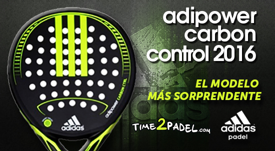 Lobo con piel de cordero Adoración Triatleta Opinión Adidas Adipower Cabon Control | Time2Padel