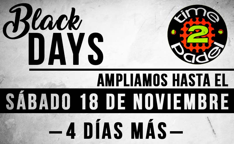 Time2Padel Plaza Castilla amplía los Black Days hasta el sábado 18| Noticias y novedades del mundo del pádel