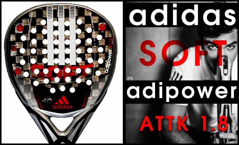 pala Críticamente Revisión Análisis y opinión de la pala Adidas Adipower Attack Soft 1.8 | Time2Padel