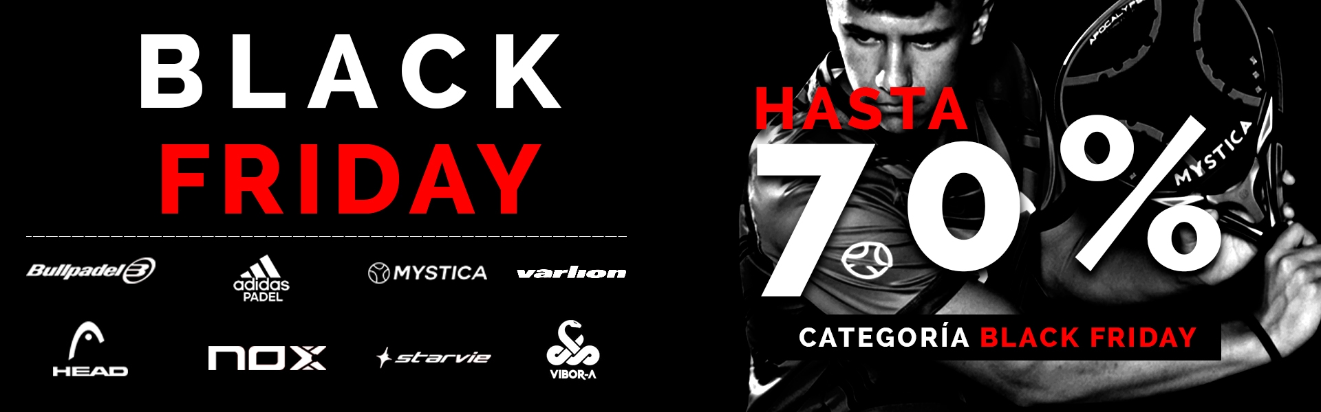 Descuentos únicos en el Black Friday de Time2Padel| Noticias y novedades del mundo del pádel