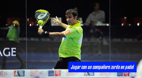 Jugar con un compañero zurdo en padel| Noticias y novedades del mundo del pádel