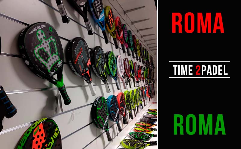 Nueva tienda Time2Padel en Roma