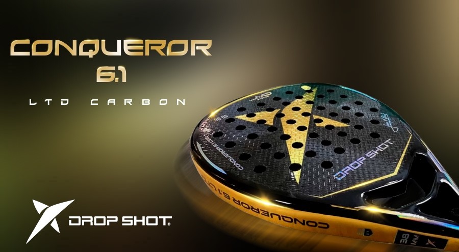 Drop Shot Conqueror 6.1 LTD Carbon: El armas de JMD| Noticias y novedades del mundo del pádel