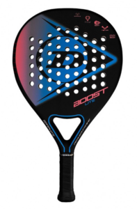 Dunlop Boost Lite 2022, una pala para jugadores de nivel intermedio que buscan potencia y control por igual, ya que es una pala equilibrada que se adapta a cualquier estilo y genera muy buenas sensaciones al golpear gracias a la Goma Soft.