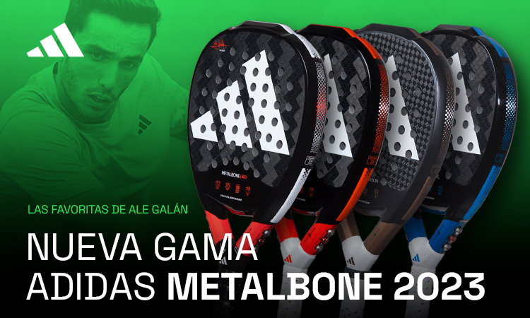 Nueva gama Adidas Metalbone 2023: las preferidas de Ale Galán| Noticias y novedades del mundo del pádel
