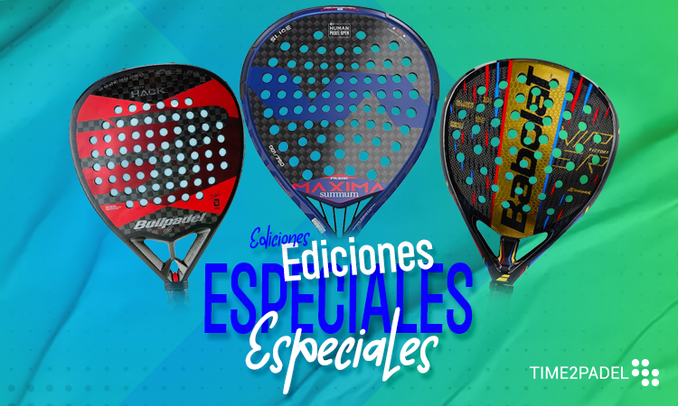 Palas de edición especial que no te puedes perder| Noticias y novedades del mundo del pádel