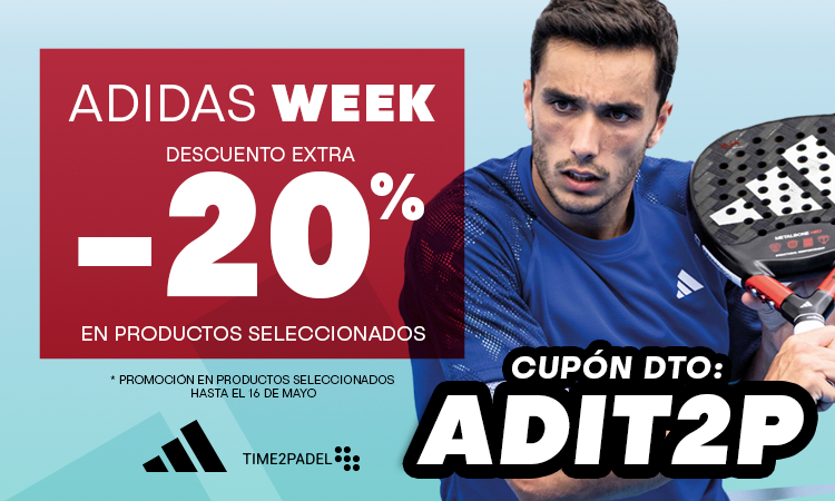 ¡No faltes a la Adidas Week!| Noticias y novedades del mundo del pádel