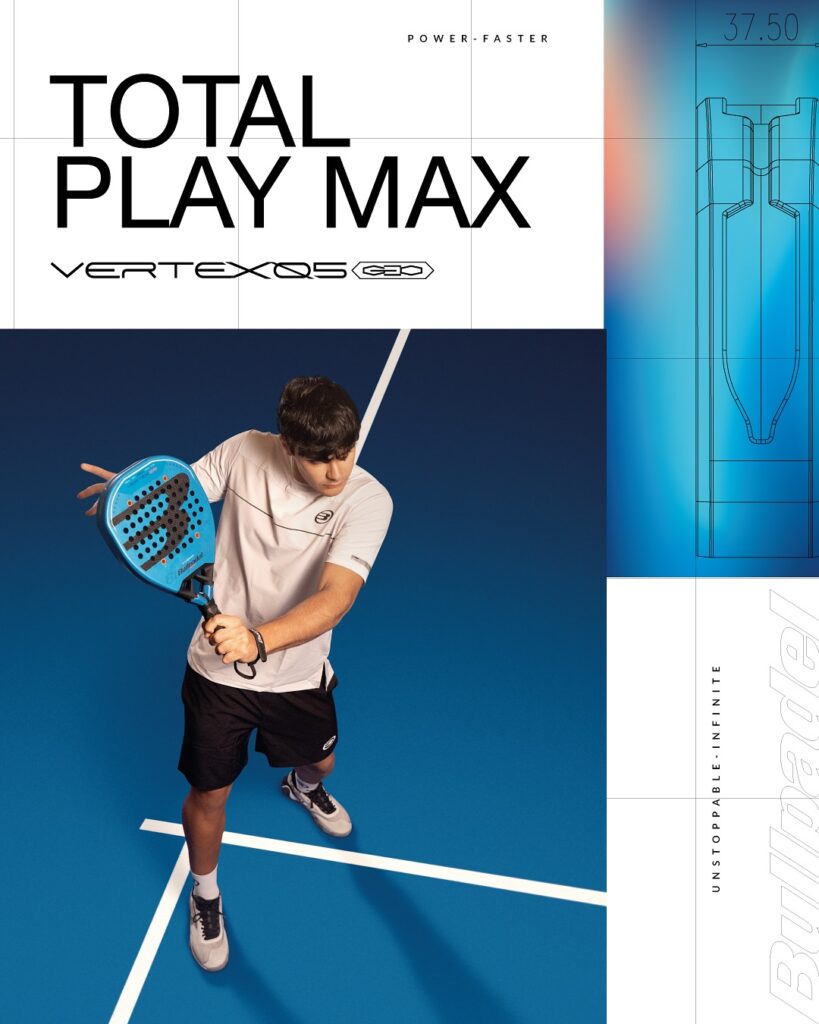 Review Bullpadel Vertex 05 Geo 2026, la nueva pala de Pablo Cardona |  Noticias y novedades del mundo del pádel